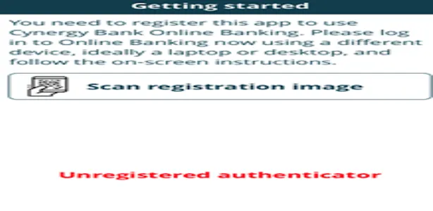Cynergy Bank Authenticator screenshot 0