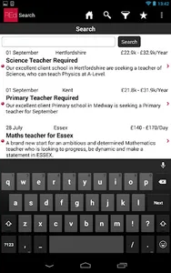 REd Teachers Education Jobs screenshot 0