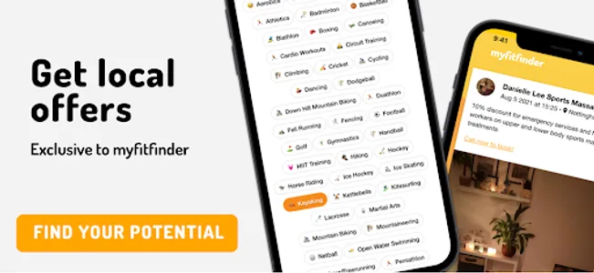 myfitfinder: Local Fitness App screenshot 1