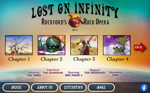 Lost on Infinity – Audiobook 1 screenshot 8