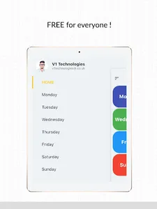 V1 Class Schedule Timetable screenshot 6