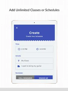 V1 Class Schedule Timetable screenshot 7