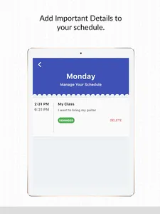 V1 Class Schedule Timetable screenshot 8