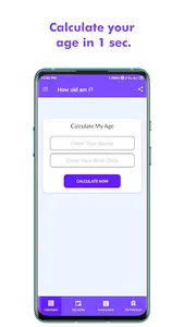 How Old Am I ?  - Age Calculat screenshot 1