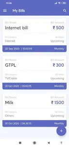 My Bill Reminder screenshot 1