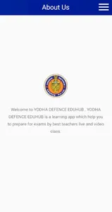 YODDHA DEFENCE EDUHUB Pvt. Ltd screenshot 2