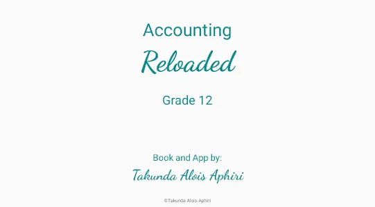 Accounting Reloaded Grade 12 screenshot 6