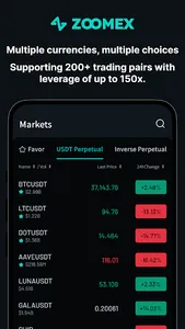 ZOOMEX - Trade&Invest Bitcoin screenshot 2