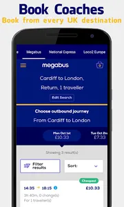 Bus + Coach Booking screenshot 2