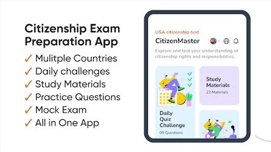Citizen Master, US Citizenship screenshot 8