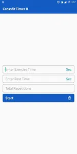 Crossfit Timer II screenshot 0