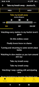 Lyrics Translate screenshot 1