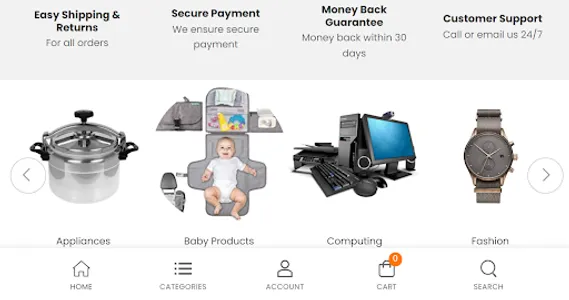 Airmart screenshot 1