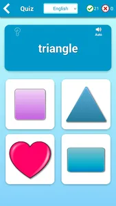 Colors & Shapes Flashcards screenshot 14