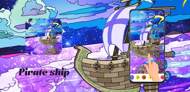 Pirate Ship:Color Master by Nu screenshot 2
