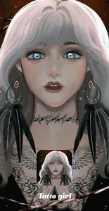 Tatto Girl:Color Master by Num screenshot 1
