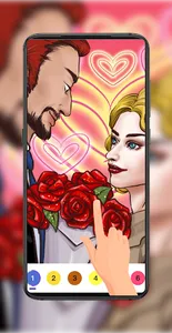 Valentine Day:Color Master by  screenshot 0
