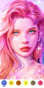 Coloring Game Color by Number screenshot 0