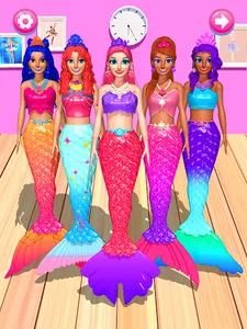 Color Reveal Mermaid Games screenshot 3