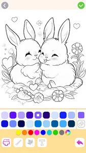 Animal coloring pages games screenshot 10