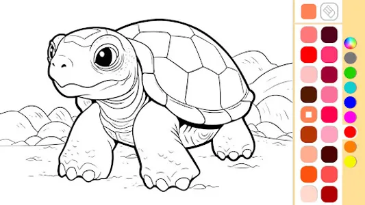 Animal coloring pages games screenshot 13