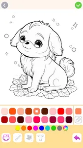 Animal coloring pages games screenshot 16