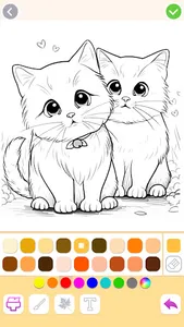 Animal coloring pages games screenshot 17