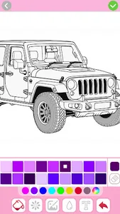 Car coloring games - Color car screenshot 12