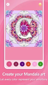 Mandalas: Color By Number screenshot 13