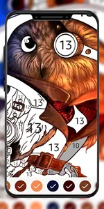Color by number for adults screenshot 3