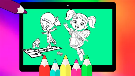 Niloya - Oyunu coloring book screenshot 2