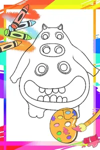 Garten Of banban 3 Coloring screenshot 0