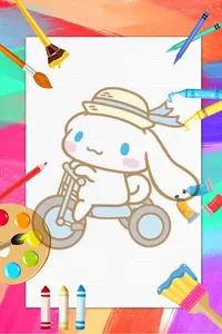 Cinnamoroll Coloring Book screenshot 1