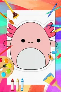 Squishmallow Coloring Book screenshot 1