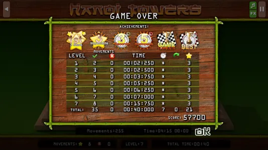 The Hanoi Towers Lite screenshot 13