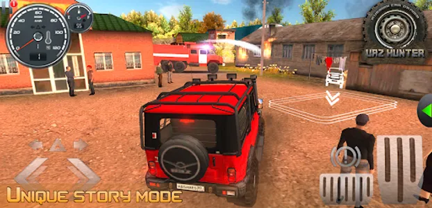 Russian Car Driver UAZ HUNTER screenshot 12