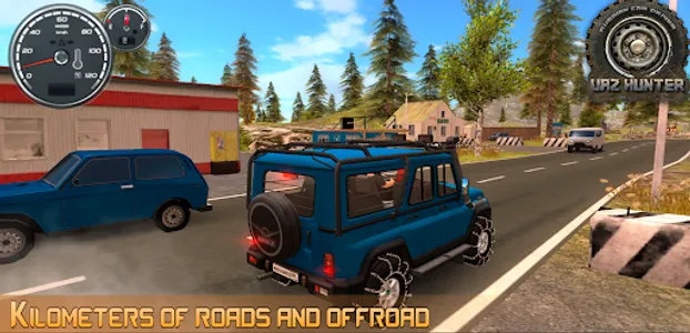 Russian Car Driver UAZ HUNTER screenshot 15