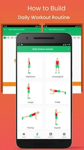Exercise app screenshot 2