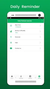 Exercise app screenshot 3