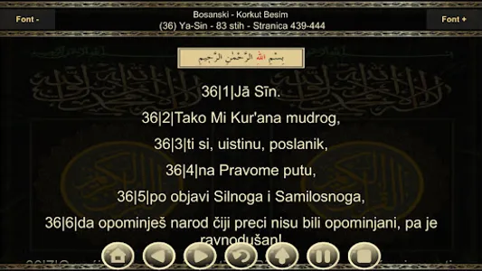 Bosanski Prijevodi Kur'ana screenshot 7