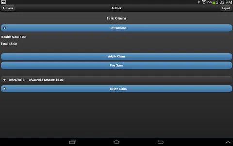 ASIFlex Self Service screenshot 11