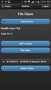 ASIFlex Self Service screenshot 2