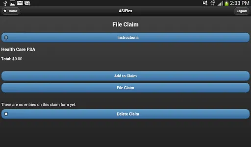ASIFlex Self Service screenshot 7