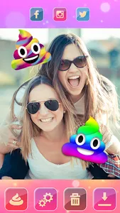 Poo Photo Stickers Prank App screenshot 11