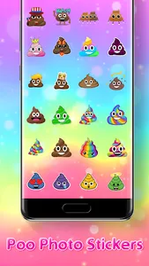 Poo Photo Stickers Prank App screenshot 12