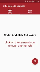 QR Code Scanner and Generator. screenshot 2
