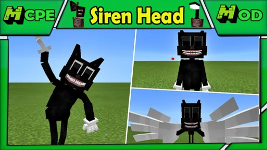 Siren Head mod Minecraft screenshot 1