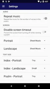 Psalms for Worship screenshot 6