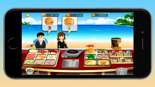 Fast Food Beach Hut screenshot 1