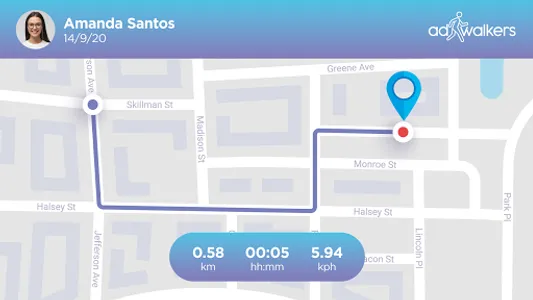 Adwalkers screenshot 1